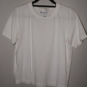 Zara Basic White Tee
